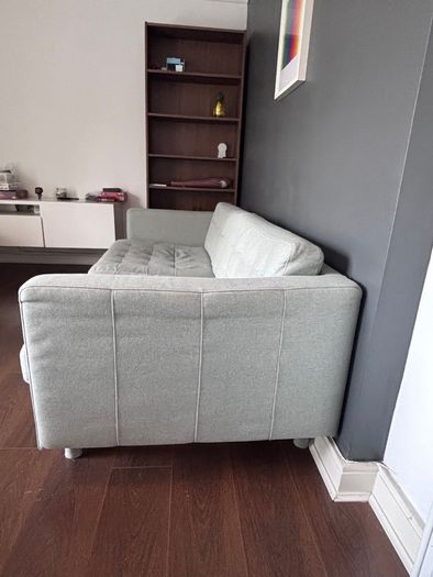 IKEA mint couch and ottoman
