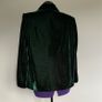 Green Velvet Jacket and Palazzo Pants Image 4