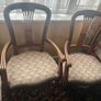 Cherrywood 6 foot table and chairs Image 5