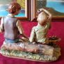 Capodimonte Italian Porcelain Large Figurine Image 3