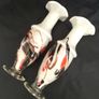 Vintage opaline glass vases Image 6