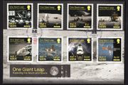 2020 Isle of Man 50th Anniversary of First Manned Moon Landing "One Giant Leap, Exploring the Moon and Space" Commemorative Stamps First Day Cover (FDC)