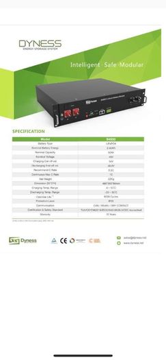 Dyness 2.4kWh Lithium Battery
