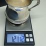 Vintage solid silver Irish cup, fully hallmarked Dublin. Image 4