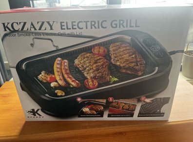 Large Smokeless Electric Grill