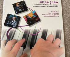 Easiest 5 Finger Piano Collection Elton John Songs