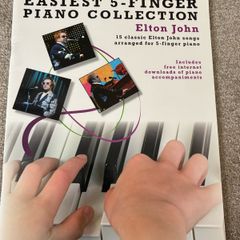 Easiest 5 Finger Piano Collection Elton John Songs