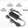 Scooter Charger 42V 2A AC Power Adapter Battery Charger for Electric Self-Balancing Scooter, Two Wheel Smart Drifting Board, Electric Scooters, Segway Hoverboard UK Universal Charger 3 pin Image 6