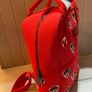 Disney Loungefly Canvas Backpack Mickey and Minnie Mouse new Image 3