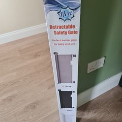 Retractable safety gate 180cm