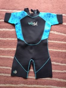 wetsuit kids shorty