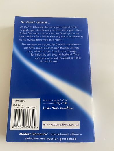 Mills & Boon Book