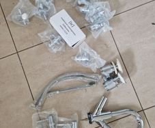 Chrome bathroom sink fittings