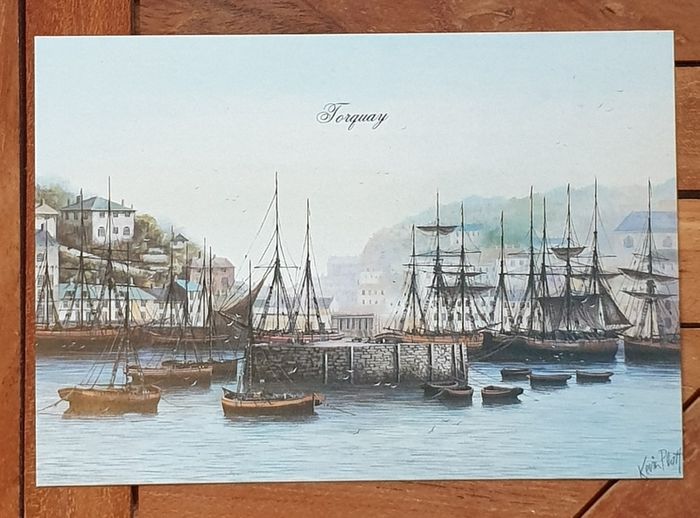 UK Places on Postcards - Drawings & Paintings