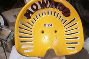 Cast iron tractor seat