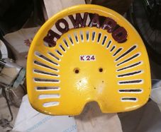 Cast iron tractor seat