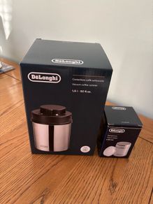 Vacuum Coffee Canister & Cocoa Sprinkler Shaker