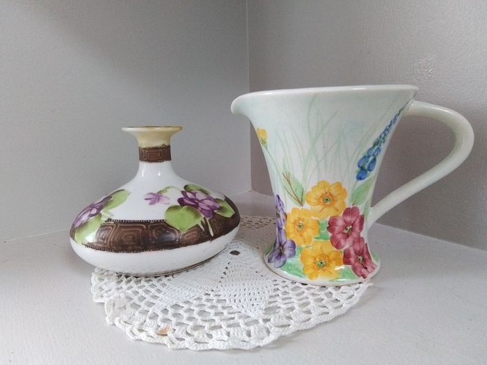Two Hand Painted pieces