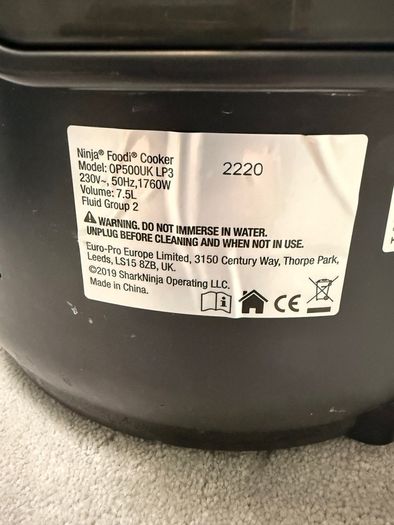 Ninja Airfryer & Pressure Cooker