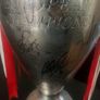 Liverpool signed champions league trophy Image 7