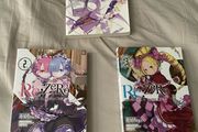 rezero light novels volume 1-3