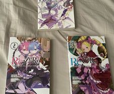 rezero light novels volume 1-3