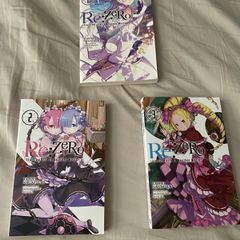 rezero light novels volume 1-3
