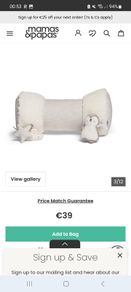 mamas papas tummy time pillow