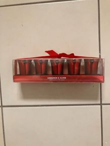 Christmas candles set