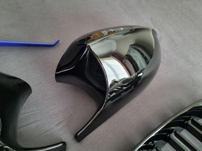 BMW E90 / E91 Pre-Lci Kidney Grilles & Mirror Covers Set Brand New