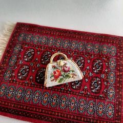 Vienna petit point brooch