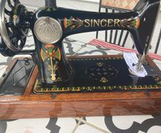 Antique singer 66K sewing machine
