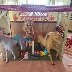 barbie horse barn