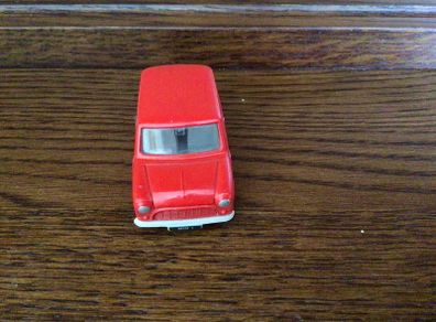 Vintage 1980s Corgi Red Mini Die cast