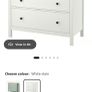 Ikea Hemnes 3 drawer chest of drawers Image 5