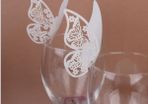 50 Wedding Place Cards (butterflies)