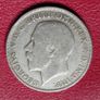 1921 United Kingdom  1 Florin - George V  2nd issue Silver coin Image 4
