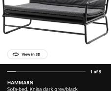 sofa bed Hammarn+matress