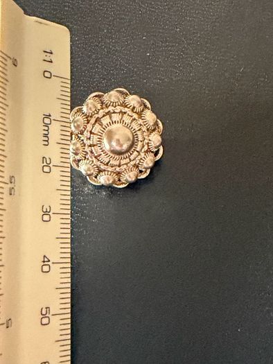 Silver brooch