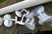 Bannister stair rail and supports