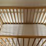 Baby/Toddler Rocking Cot, solid pine wood, 60 x 120 cm Image 2