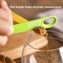 Measuring Spoons and Cups Measuring Spoons Sets Plastic Durable Stackable Measuring Spoon Set Measuring Cup Set for Measuring Dry,Liquids(12 Pack, Brights) Image 3