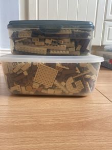 LEGO Brown and Tan bricks