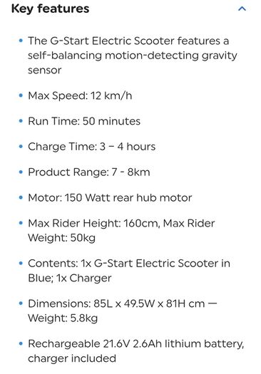 Electric scooter