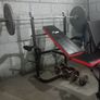 Rival weight bench with Olympic bar an 2 20kg plates Image 2