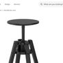 Ikea Dalfred Bar Stool Black X3 Image 2