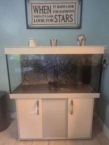 Large fish tank and unit