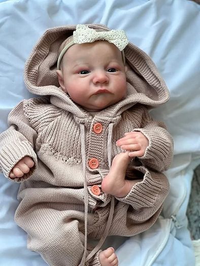 Reborn Baby Dolls Girls 45CM Realistic Newborn Babies Silicone Baby Doll That Look Real Lifelike Preemie Baby Dolls Soft Baby Toys for Girls (FREE POSTAGE)