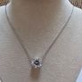 Brand New Sparkling Solitaire Pendant Necklace Image 2