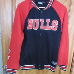 Official NBA Basketball Chicago Bulls Varsity Primark Jacket Size S